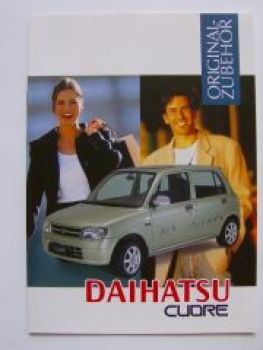 Daihatsu Cuore Original Zubehör Prospekt 2/1999 NEU