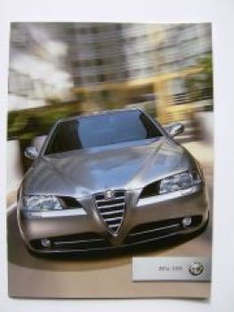 Alfa Romeo 166 Prospekt 10/2003 NEU +Preisliste