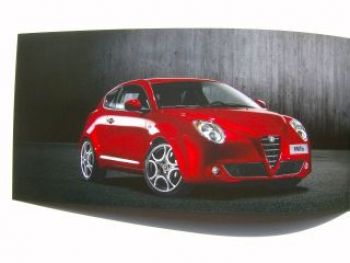 Alfa Romeo Mito Vorstellungsflyer +8C Competizione NEU