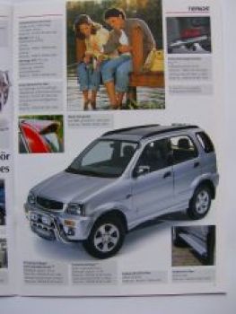 Daihatsu Terios Original Zubehör Prospekt 9/1997 NEU