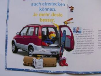 Daihatsu Terios  Prospekt 9/1997 NEU