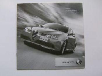 Alfa Romeo GTA Preisliste 9/2003 NEU