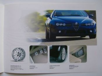 Alfa Romeo Services Brera Zubehör Prospekt NEU