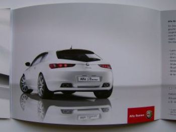 Alfa Romeo Spider & Brera Editzione Weiß Prospekt
