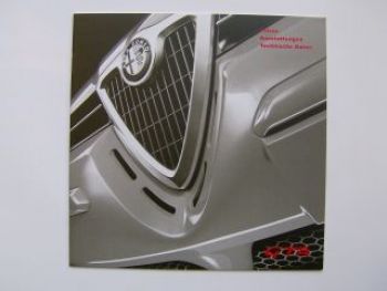 Alfa Romeo GTA 156+Sportwagon Preisliste 2/2002