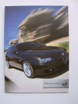 Alfa Romeo Sportwagon Propekt 2/2004 NEU