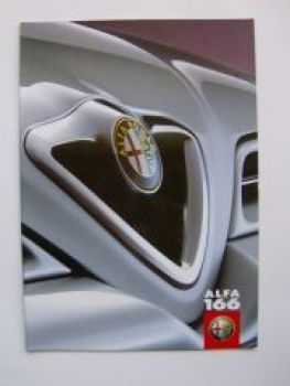 Alfa Romeo 166 Prospekt 3/1999 NEU