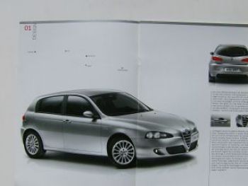 Alfa Romeo 147 Prospekt 11/2004 NEU Typ937