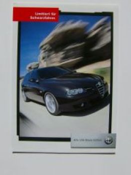 Alfa Romeo Black Edition 156 +Sportwagon Prospekt