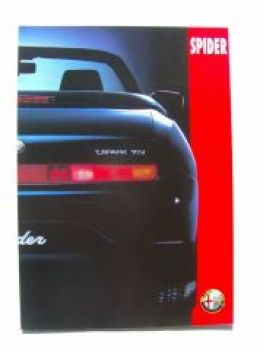 Alfa Romeo Spider 2.0T Spark 16V +3.0V6 Prospekt 2/1997