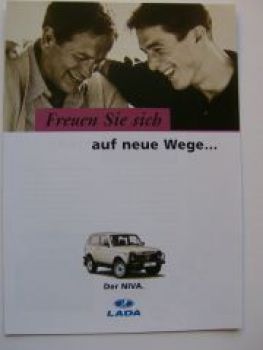 Lada Niva Prospekt 8/1996 NEU