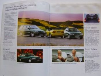 Ford Programm Modelljahr 1994 Probe Mondeo, RS Prospekt