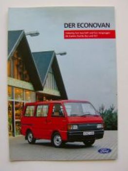 Ford Econovan Kasten Kombi Bus +XLT 2/1986