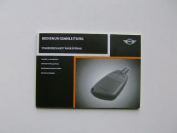 BMW Mini Bedienungsanleitung Standheizung/Standlüftung 8/2002