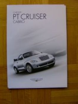 Chrysler PT Cruiser Cabrio Prospekt 10/2006