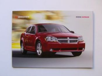 Dodge Avenger Prospekt 7/2007 +Preisliste 6/2007 NEU