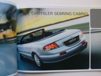 Chrysler 300M Sebring Cabrio Sebring Neon 10/2002 Prospekt
