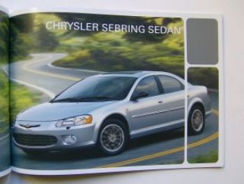Chrysler 300M Sebring Cabrio Sebring Neon 10/2002 Prospekt
