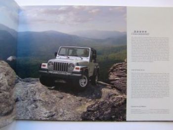 Jeep Wrangler Prospekt 8/2005 NEU