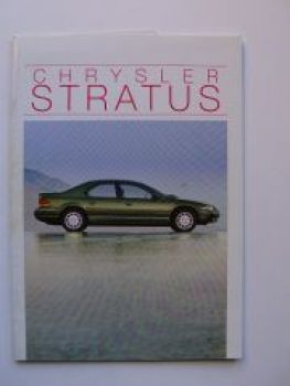 Chrysler Stratus Prospekt 3/1995 Rarität
