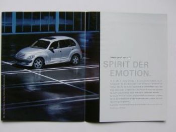Chrysler Gesamtprospekt Info A5 Format