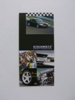 Steinmetz Opel-Tuning Prospekt alle Modelle Flyer