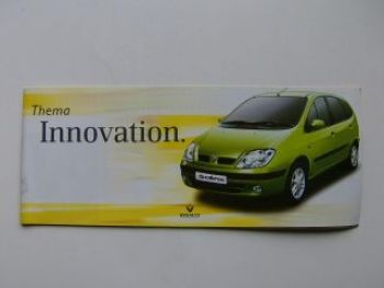 Renault Scenic Flyer Prospekt 8/1999 NEU