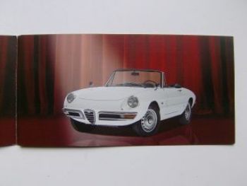 Alfa Romeo Neue Spider Flyer +Spider 1600 von 1966