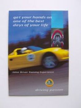Lotos Driver Training Experience Prospekt UK englisch