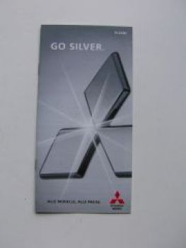 Mitsubishi Preisliste Go Silver 9/2002 alle Modelle NEU
