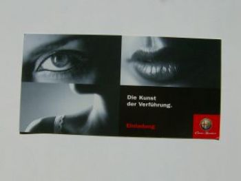 Alfa Romeo Einladung Infofyler Sportwagon +156
