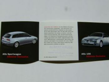 Alfa Romeo Einladung Infofyler Sportwagon +156