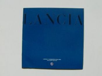Lancia Y Cosmopolitan 2002 Exclusive Edition Prospekt 3/2002