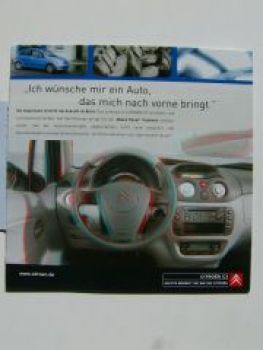 Citroen C3  Raumgefühl Infoflyer A5 Prospekt NEU