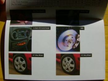 Nissan Range Price List 7/2001 UK Englisch NEU