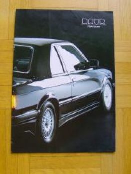 BMW Prospekt Baur Topcoupe 3er Reihe E30 11/1982-8/1985