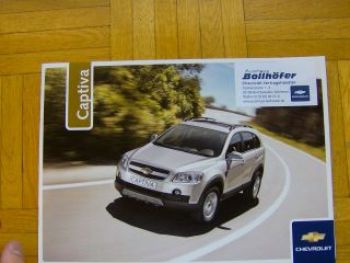 Chevrolet Captiva 7/2006 Prospekt +Preisliste NEU