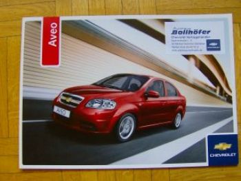 Chevrolet Aveo Prospekt 12/2005 NEU