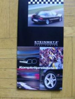 Steinmetz Komplettpreisliste alle Modelle