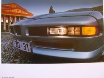 BMW Kalender Munich 1990 8er E31 7er E32 Z1 Roadster