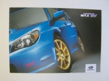 Subaru Impreza WRX STi Prospekt 9/2005 NEU