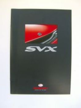 Subaru SVX Prospekt NEU Rarität 9/1996