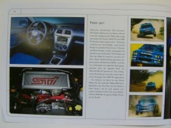 Subaru Impreza WRX STi +Prodrive Style Prospekt 9/2001