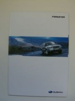 Subaru Forester Prospekt +Preisliste 9/2005 NEU