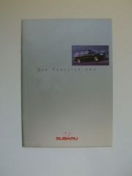 Subaru Forester AWD Prospekt 10/1998 NEU