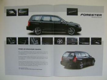 Subaru Forester Rinspeed Prospekt Rarität NEU 4/2003 NEU