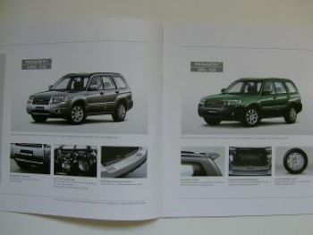 Subaru Sondermodelle Prospekt 3/2007 NEU