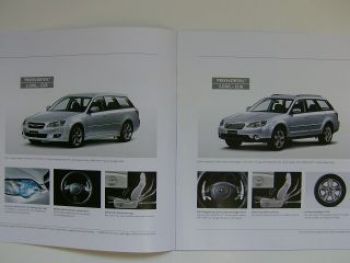 Subaru Sondermodelle Prospekt 3/2007 NEU