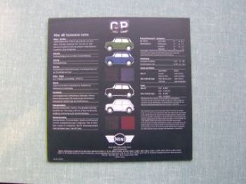 Rover Mini 1959-1999 40 Jahre Sonderprospekt Mini 40