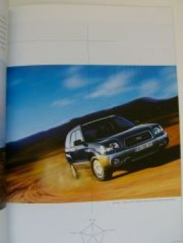 Subaru Forester Prospekt 8/2004 +Preisliste NEU